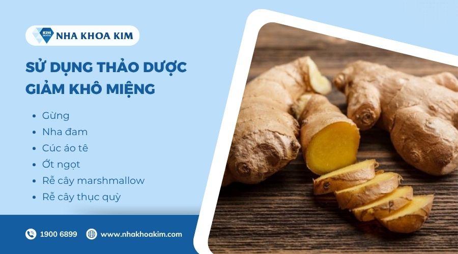 Cách chữa khô miệng tại nhà