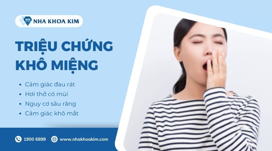 Triệu chứng khô miệng