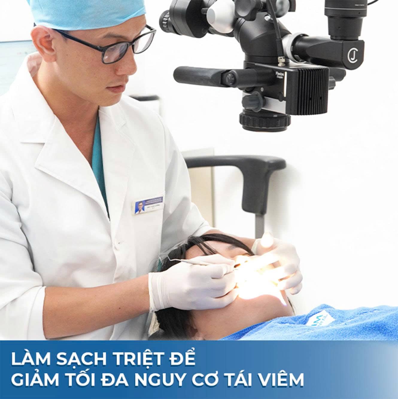 Làm sạch triệt để - Giảm tối đa nguy cơ tái viêm