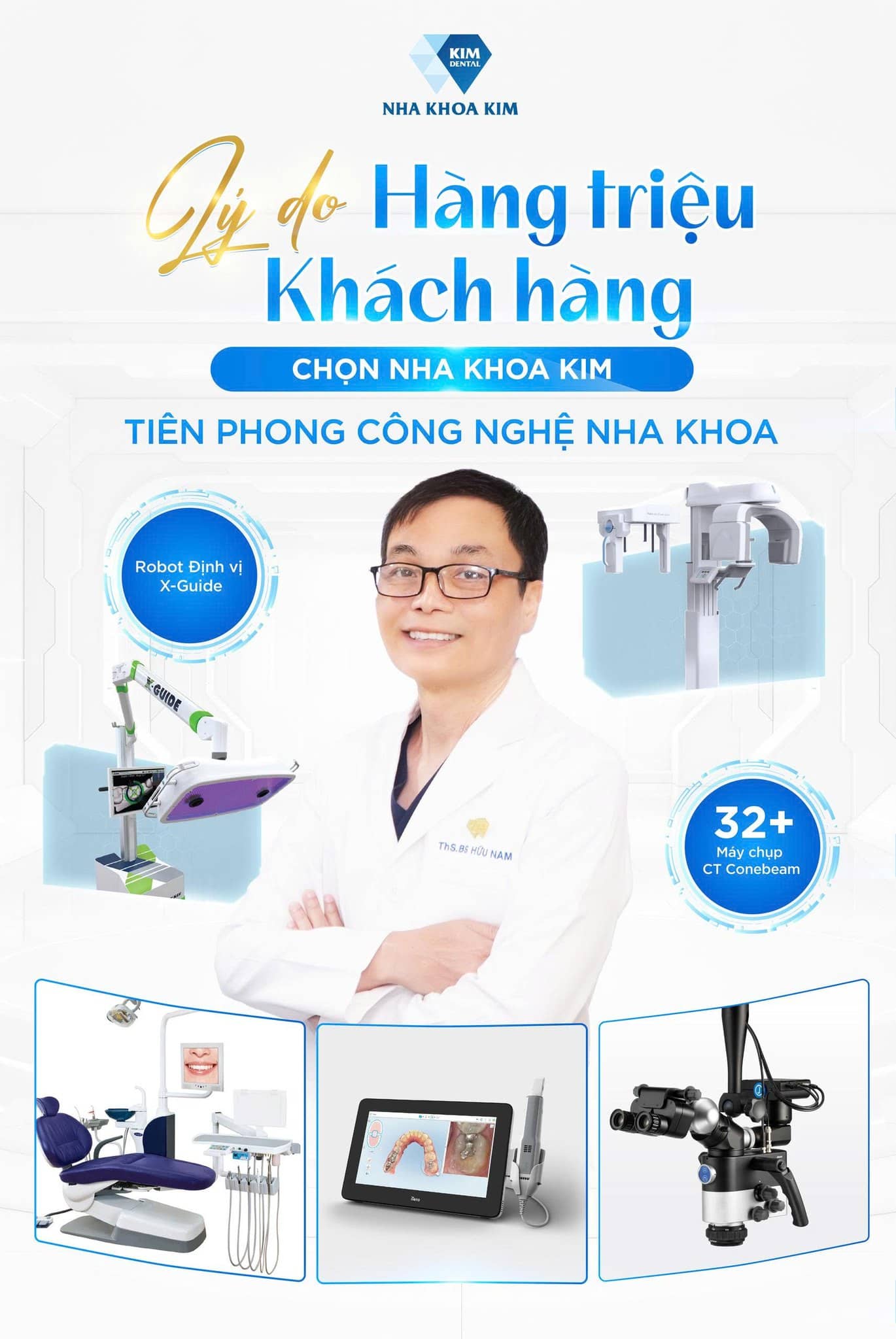 NHA KHOA KIM – TIÊN PHONG CÔNG NGHỆ NHA KHOA