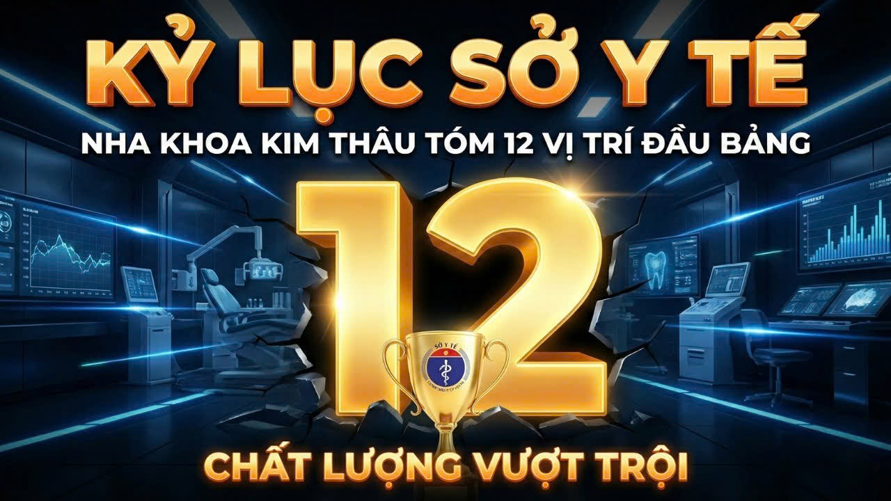 NHA KHOA KIM UY TÍN CHIẾM TRỌN 12 VỊ TRÍ DẪN ĐẦU BẢNG XẾP HẠNG CHẤT LƯỢNG TP.HCM