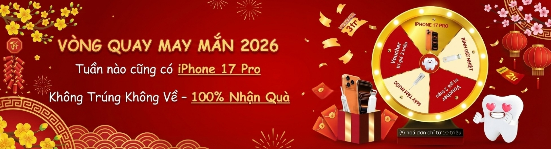 Vòng quay may mắn 2026