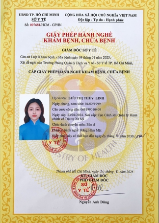 Certificate BS LƯU THỊ THUỲ LINH