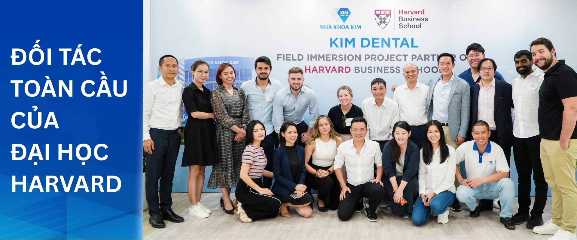 Nha Khoa Kim tự hào là đối tác nghiên cứu của Đại học Harvard