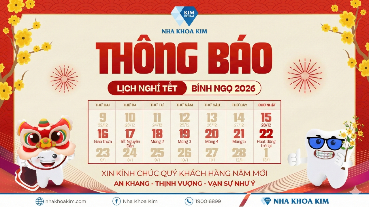 Thông báo lịch nghỉ tết Nguyên Đán Bính Ngọ 2026