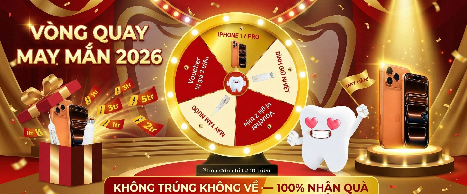 Vòng quay may mắn 2026