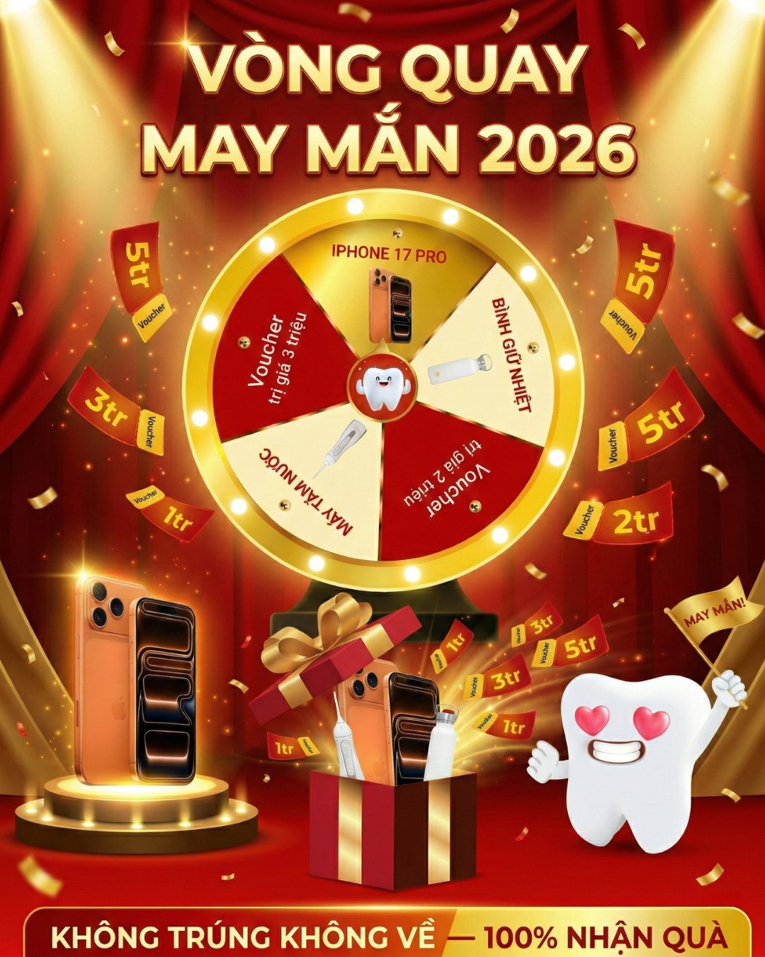 Vòng quay may mắn 2026