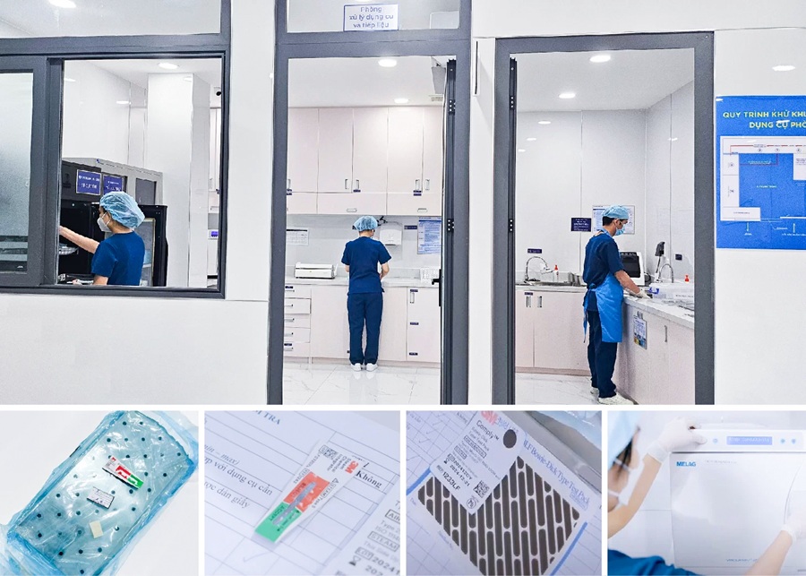 Hệ thống thanh trùng một chiều của Nha Khoa Kim 