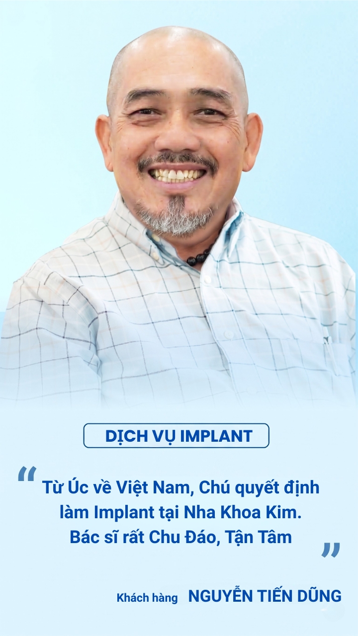 [Short] Video Khách hàng Nguyễn Tiến Dũng Implant