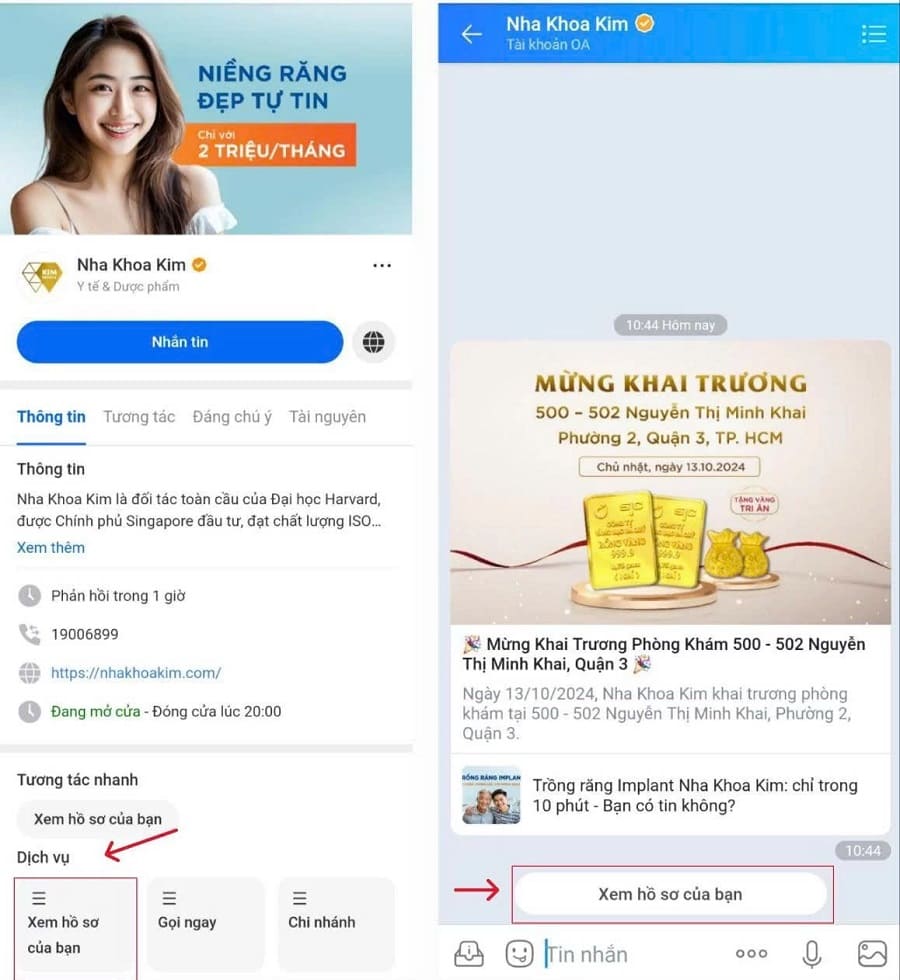 Hồ sơ bệnh án điện tự tại Nha Khoa Kim quận 4